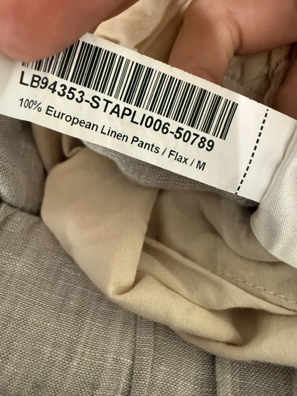Quince 100% European Linen Pants Flax - Medium